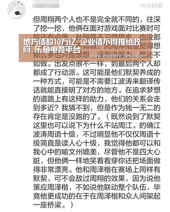 乐鱼电竞官网